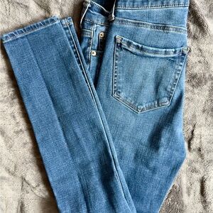 Classic Medium Wash Blue Denim Jeans